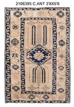 4x6 Old & Vintage Turkish Area Rug