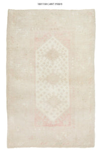4x6 Old & Vintage Turkish Area Rug