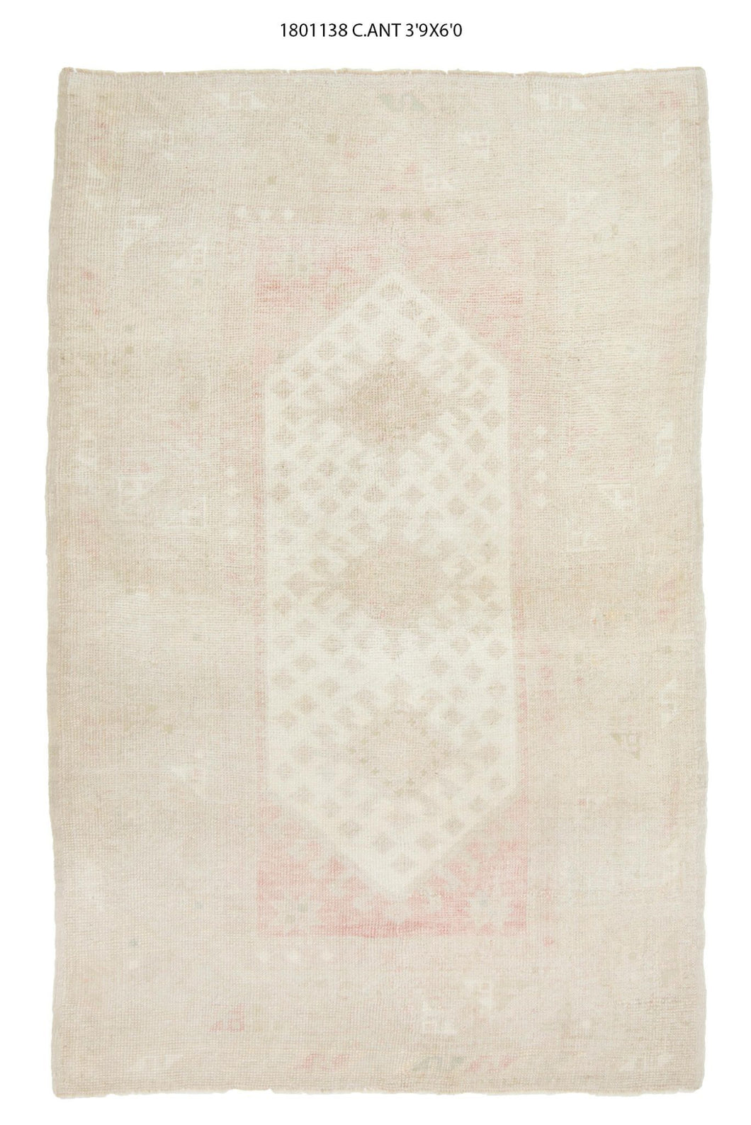 4x6 Old & Vintage Turkish Area Rug