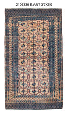 4x6 Old & Vintage Turkish Area Rug