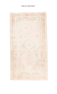4x6 Old & Vintage Turkish Area Rug