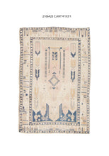 4x6 Old & Vintage Turkish Area Rug