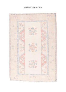 4x6 Old & Vintage Turksih Area Rug
