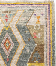 4x7 Colorful Modern Oushak Area Rug