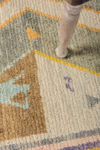 4x7 Colorful Modern Oushak Area Rug