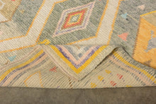 4x7 Colorful Modern Oushak Area Rug