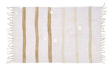 4x7 Colorful Old & Vintage Turkish Area Rug