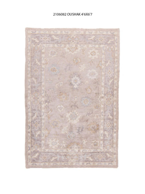 4x7 Modern Oushak Area Rug