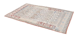 4x7 Old & Vintage Turkish Area Rug