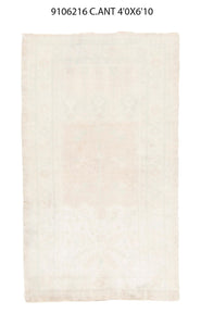 4x7 Old & Vintage Turkish Area Rug