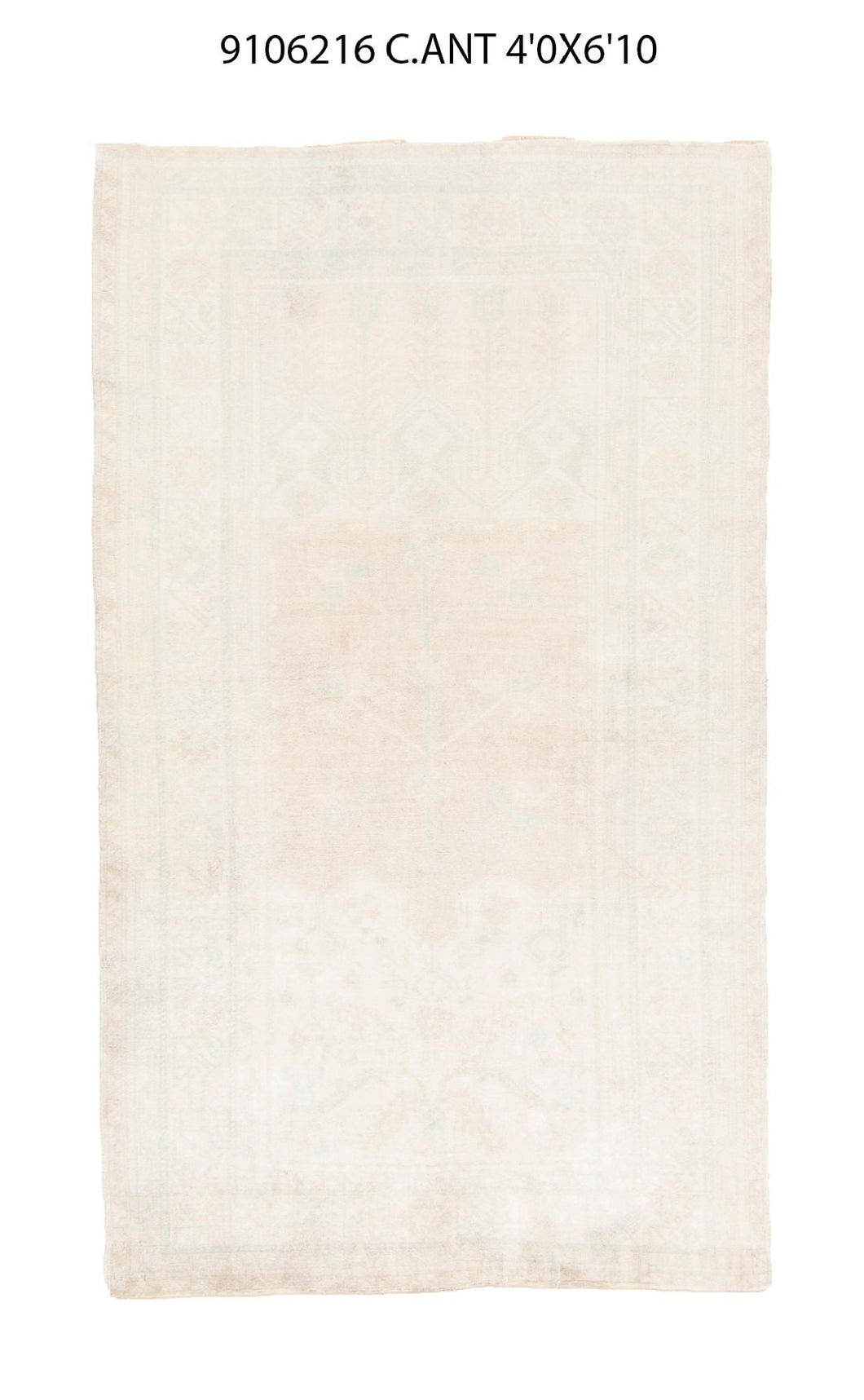 4x7 Old & Vintage Turkish Area Rug