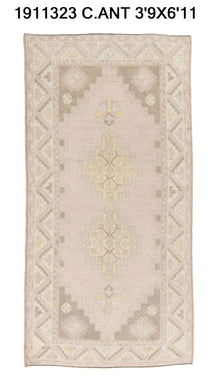 4x7 Old & Vintage Turkish Area Rug