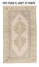 4x7 Old & Vintage Turkish Area Rug