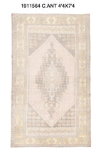 4x7 Old & Vintage Turkish Area Rug