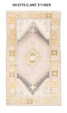 4x7 Old & Vintage Turkish Area Rug