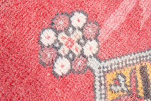 4x7 Old& Vintage Turkish Area Runner Rug