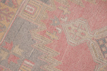 4x7 Old& Vintage Turkish Area Runner Rug