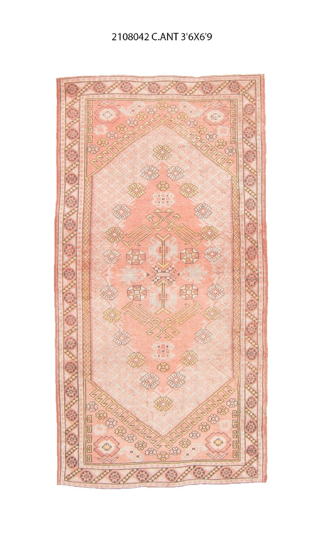 4x7 Old & Vintage Turksih Area Rug