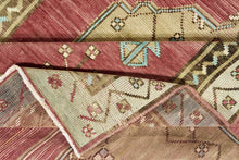 4x7 Colorful Old & Vintage Turkish Area Rug