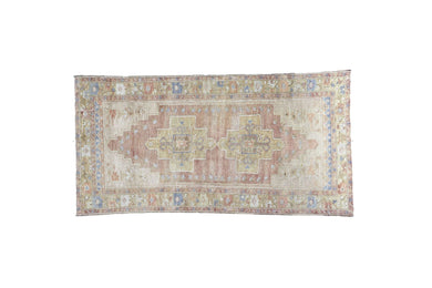 4x8 Colorful Vintage Turkish Area Rug