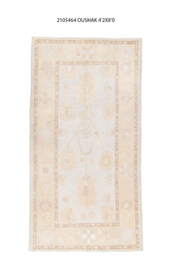 4x8 Modern Oushak Area Rug