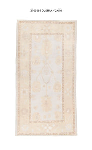 4x8 Modern Oushak Area Rug