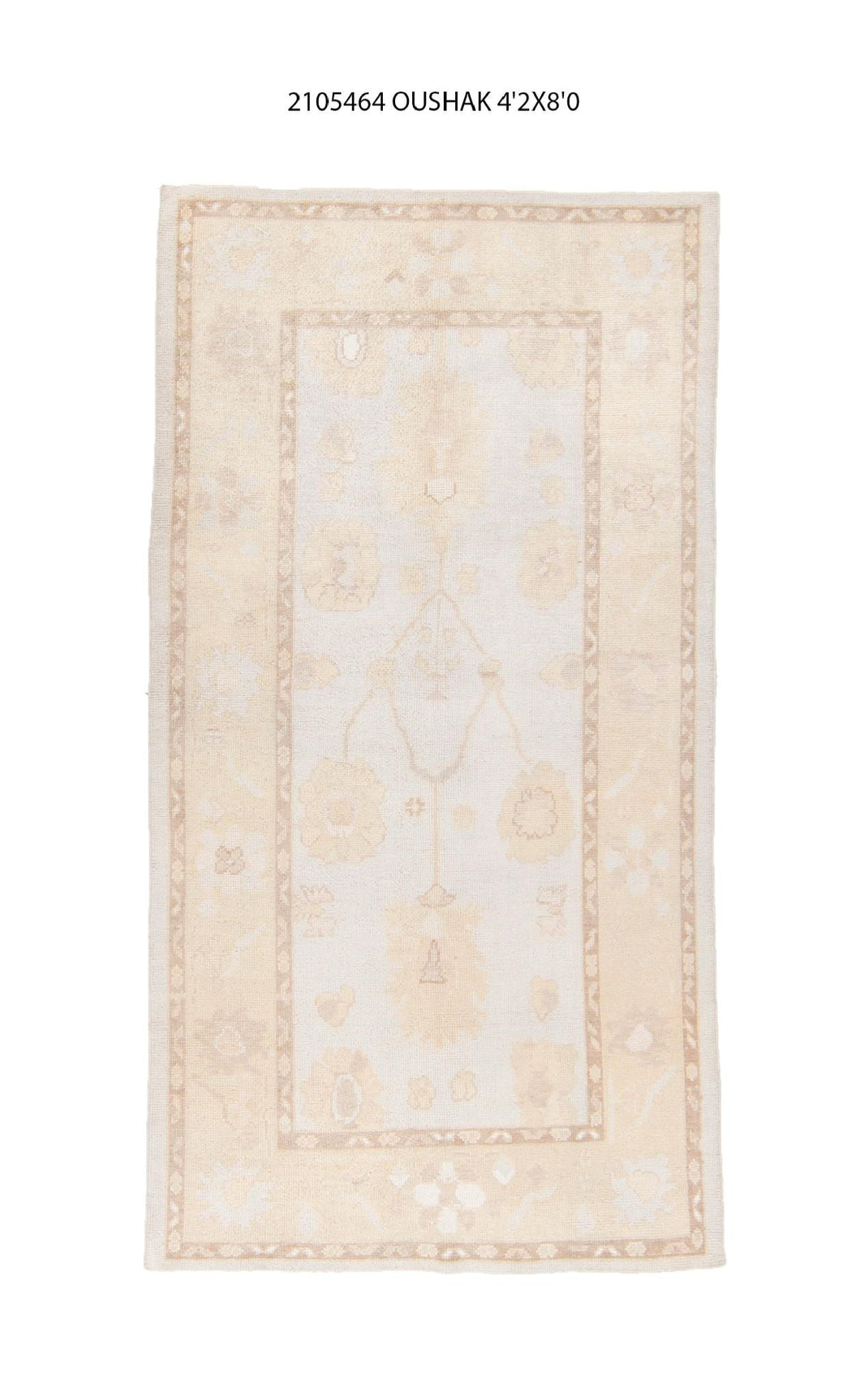 4x8 Modern Oushak Area Rug