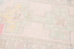 4x8 Old & Vintage Turkish Area Rug