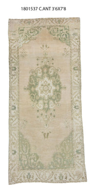 4x8 Old & Vintage Turkish Area Rug