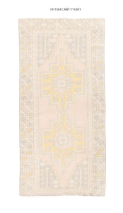 4x8 Old & Vintage Turkish Area Rug