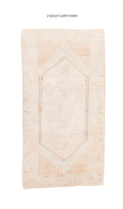 4x8 Old & Vintage Turksih Area Rug