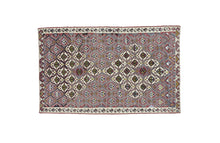4x8 Red Vintage Turkish Area Rug