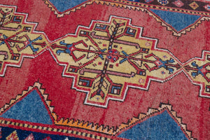 4x9 Old & Vintage Turkish Area Rug