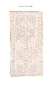 4x9 Old & Vintage Turksih Area Rug