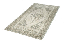 5x10 Blue Vintage Turkish Area Rug
