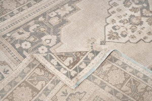 5x10 Blue Vintage Turkish Area Rug