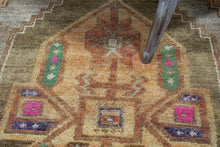 5x10 Colorful Vintage Turkish Area Rug