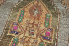 5x10 Colorful Vintage Turkish Area Rug