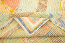 5x10 Yellow Modern Oushak Area Rug