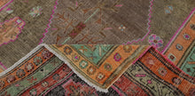 5x11 Colorful Vintage Turkish Area Rug