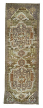 5x14 Colorful Vintage Turkish Runner Rug