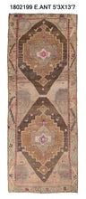 5x14 Old & Vintage Turkish Area Rug