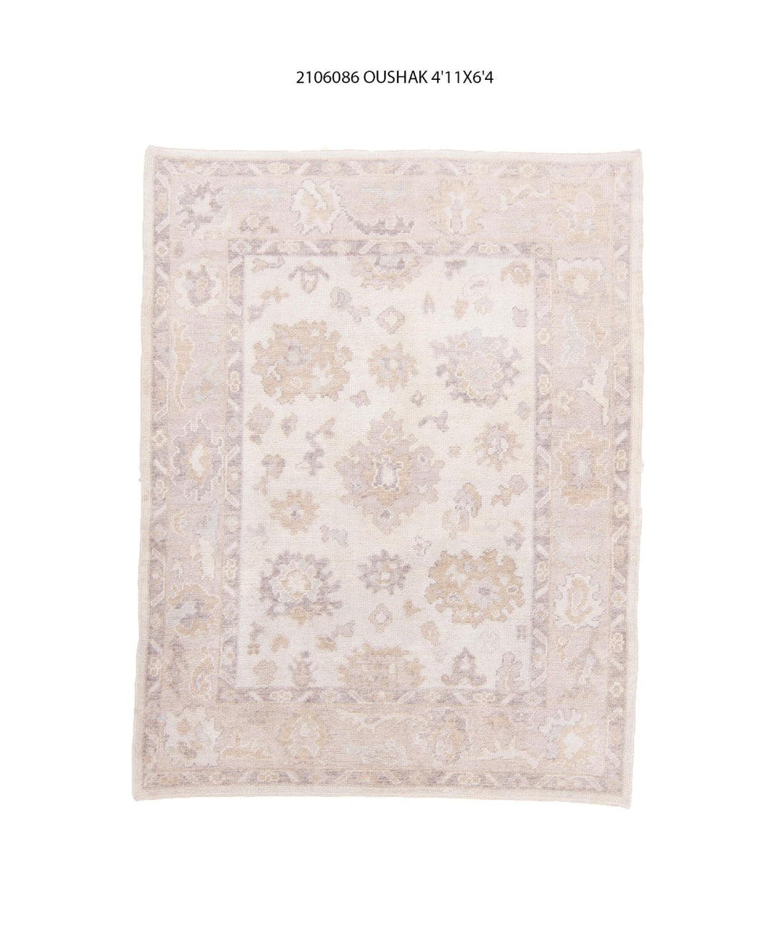 5x6 Modern Oushak Area Rug