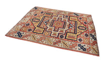 5x6 Old & Vintage Turkish Area Rug