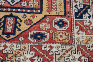 5x6 Old & Vintage Turkish Area Rug