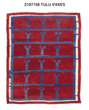 5x6 Old& Vintage Turkish Area Rug