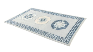 5x7 Modern Oushak Area Rug