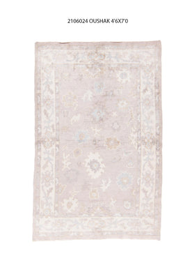 5x7 Modern Oushak Area Rug