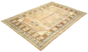 5x7 Old & Vintage Turkish Area Rug