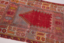 5x7 Old & Vintage Turkish Area Rug